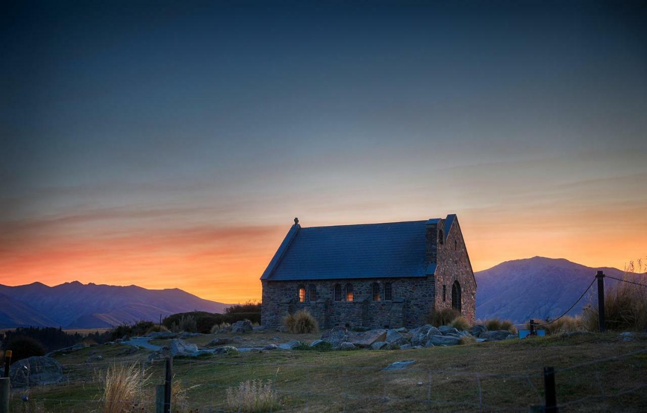 Black Beech House With Stunning Outdoor Bath Lake Tekapo Eksteriør bilde